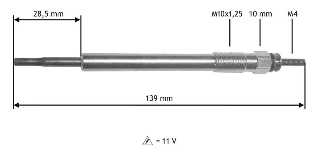 Bougie de préchauffage VALEO 345211